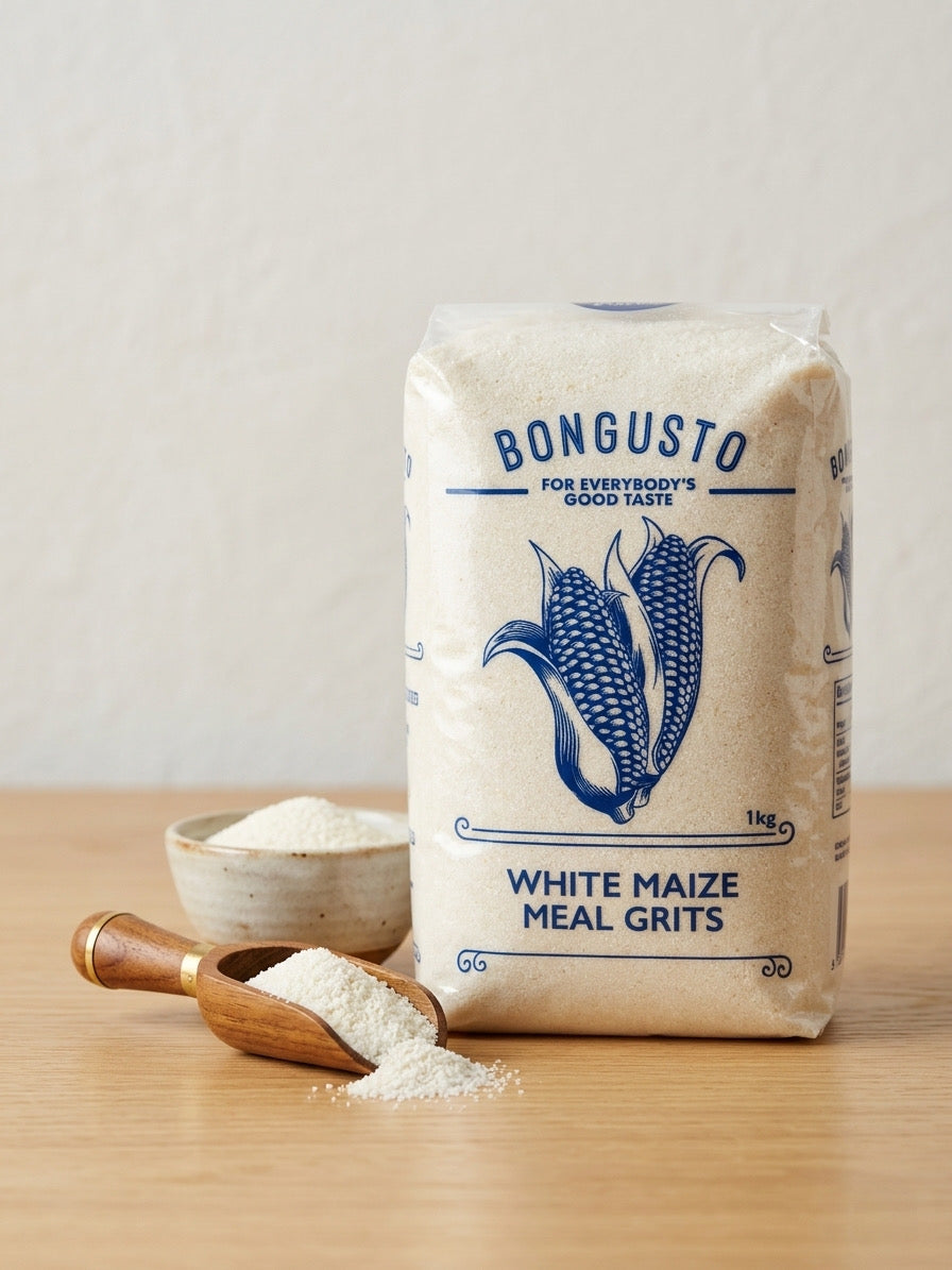 Bongusto White Maize Meal Grits – 1 kg