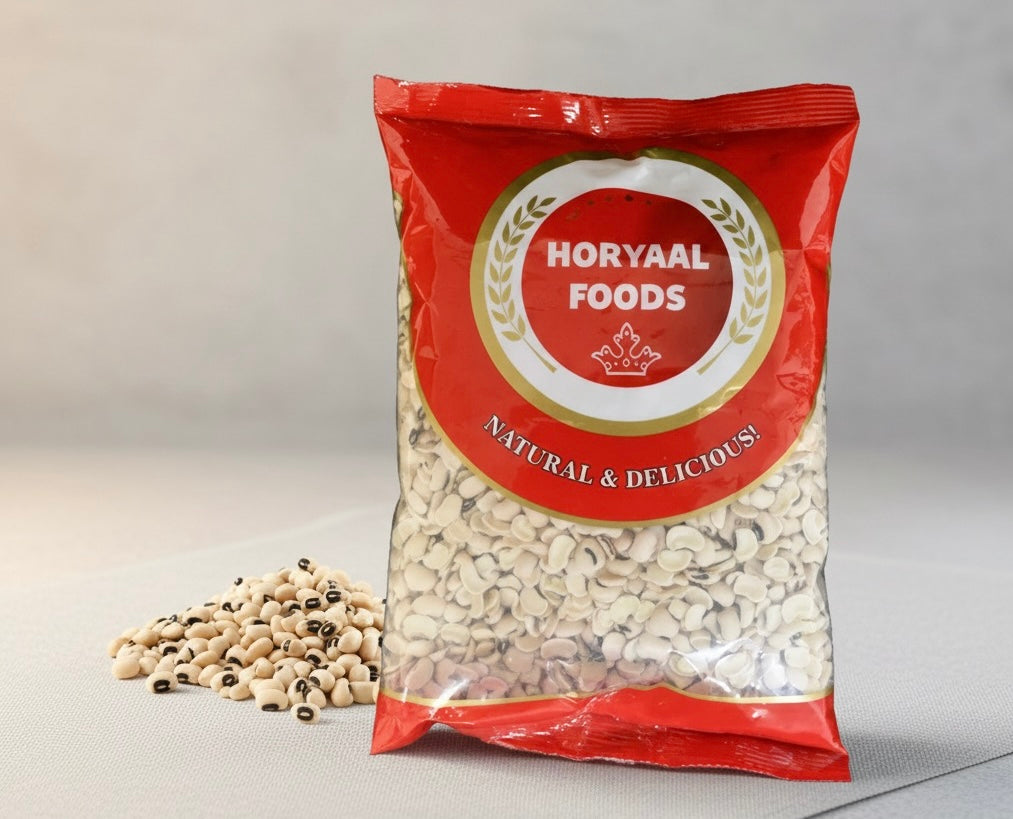 Horyaal Foods Gepelde Zwarte Oogbonen 500g