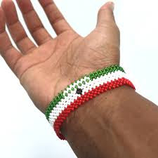 Traditionele Somaliland Kralen Armband – Handgemaakt