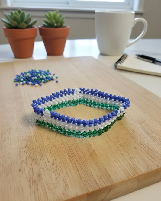 Traditionele Somalische Kralen Armband – Handgemaakt