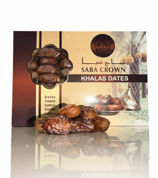 Saba Crown Khalas Dadels – Premium Kwaliteit