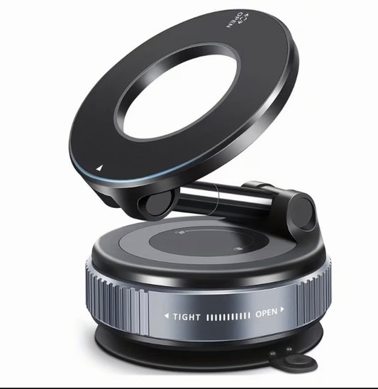 Een 360° verstelbare magnetische telefoonhouder