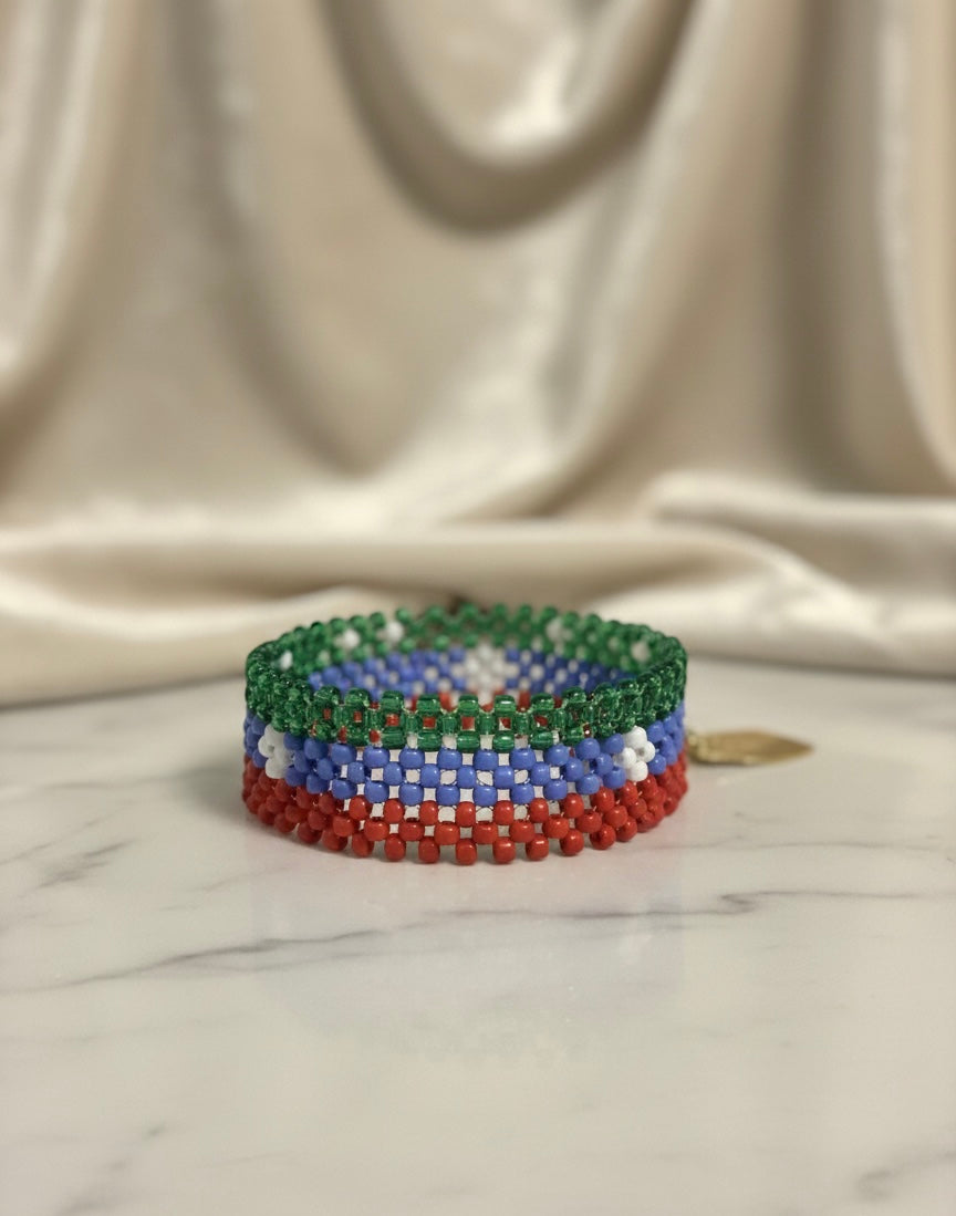 Traditionele Somalische Kralen Armband – Handgemaakt