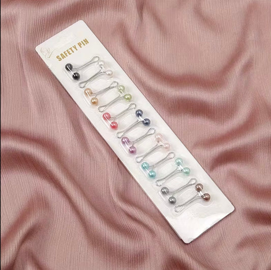 Vintage Leger Hijab Pin Broches - Multicolor