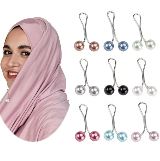 Vintage Leger Hijab Pin Broches - Multicolor
